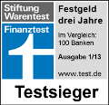 Testsieger VTB Bank Festgeld Stiftung Warentest